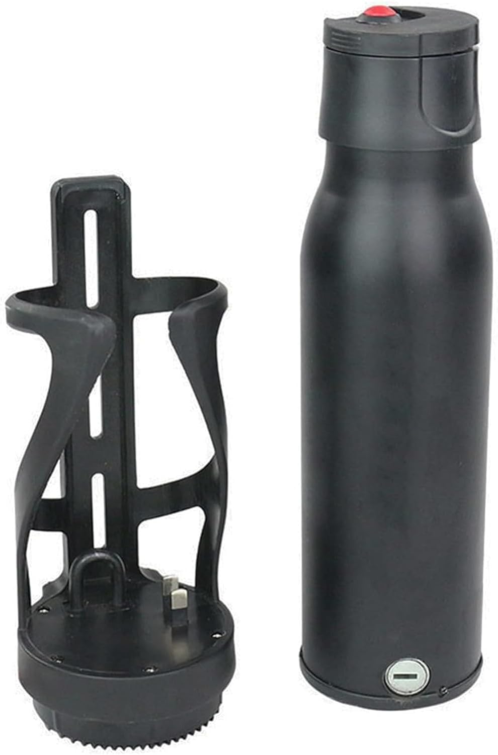 36 Volt E-Bike Kettle Bottle Shaped Battery 36V 6.4AH 7AH Li-ion Folding E-Bike Replacement Battery Pack with USB Port and Charger,36v7ah